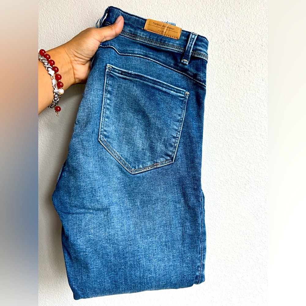 Zara Blue Skinny Jeans